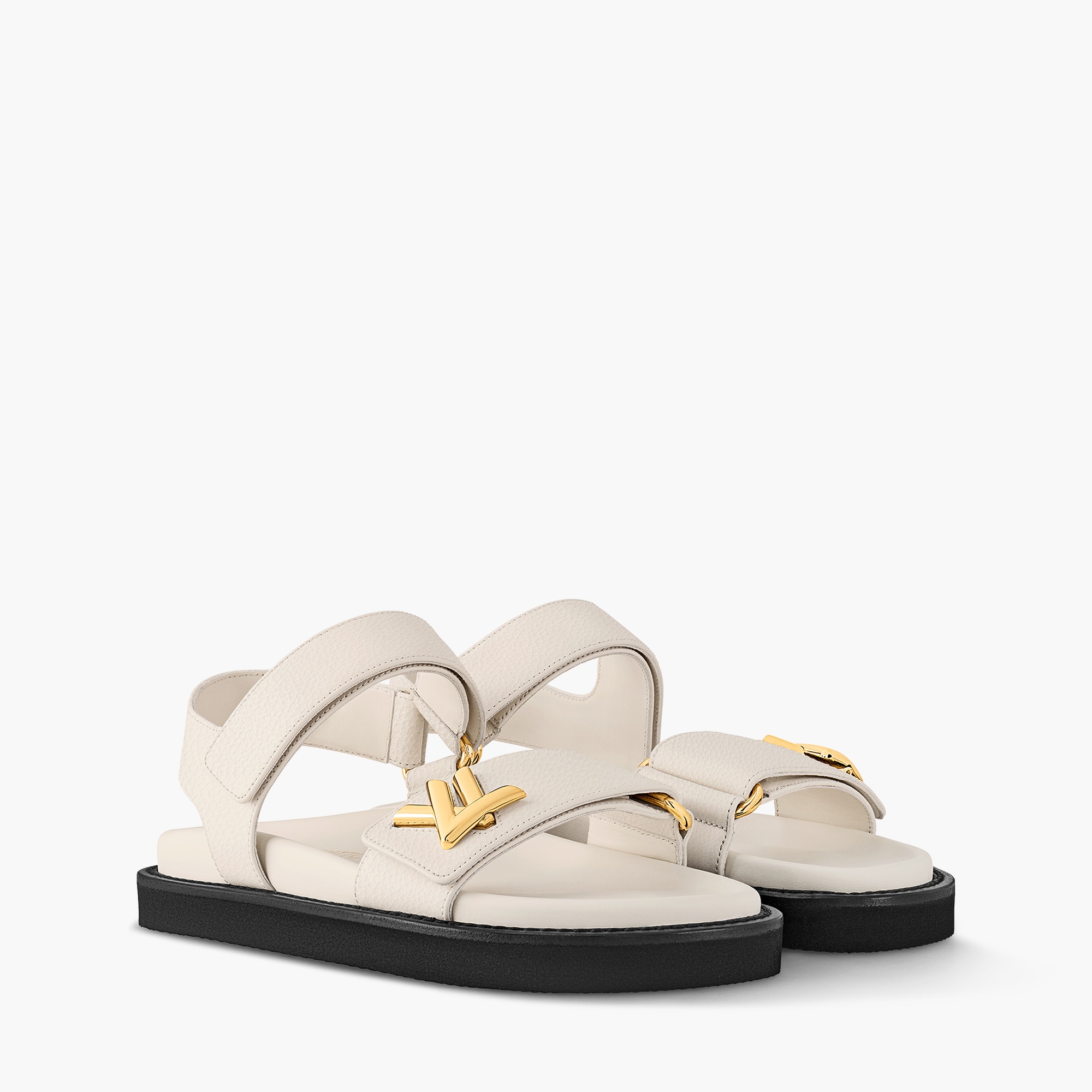 LV Sunset Flat Comfort Sandal Women Shoes LOUIS VUITTON ®