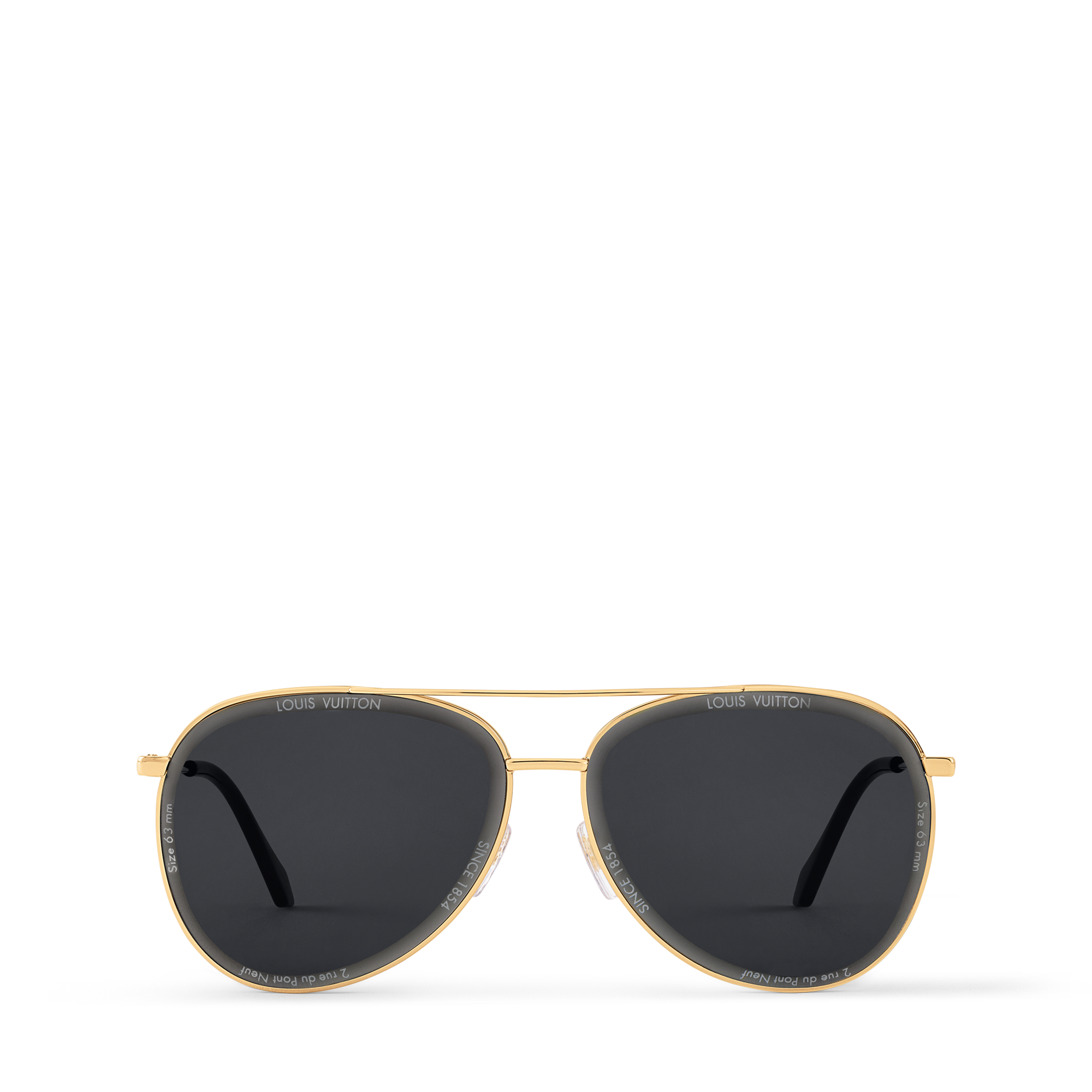 S00 Accessories Sunglasses LV Super Vision Metal Pilot Sunglasses | Louis Vuitton ® (Product zoom)