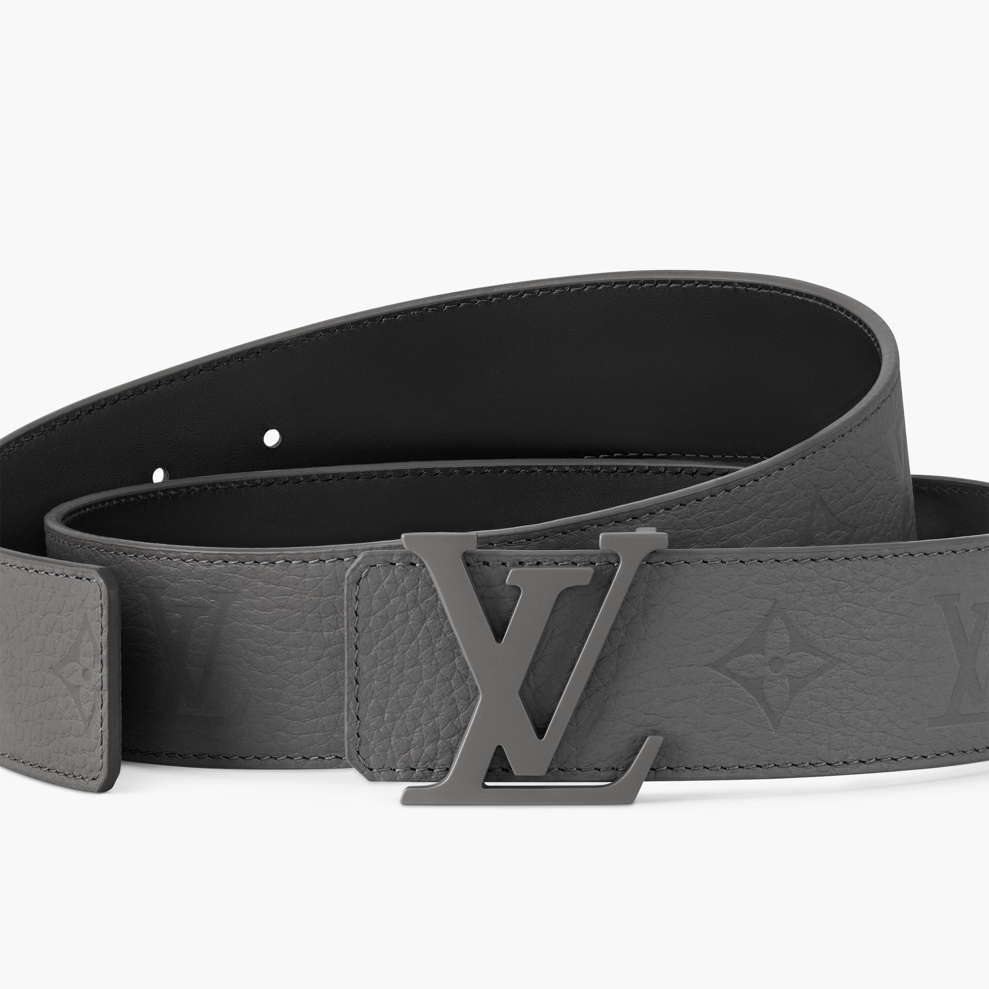 LV Taurillon 40mm Reversible Belt Taurillon Leather Men