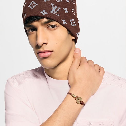 Accessories All Accessories LV Tic Tac Toe Leather Bracelet | Louis Vuitton ® (Product zoom)