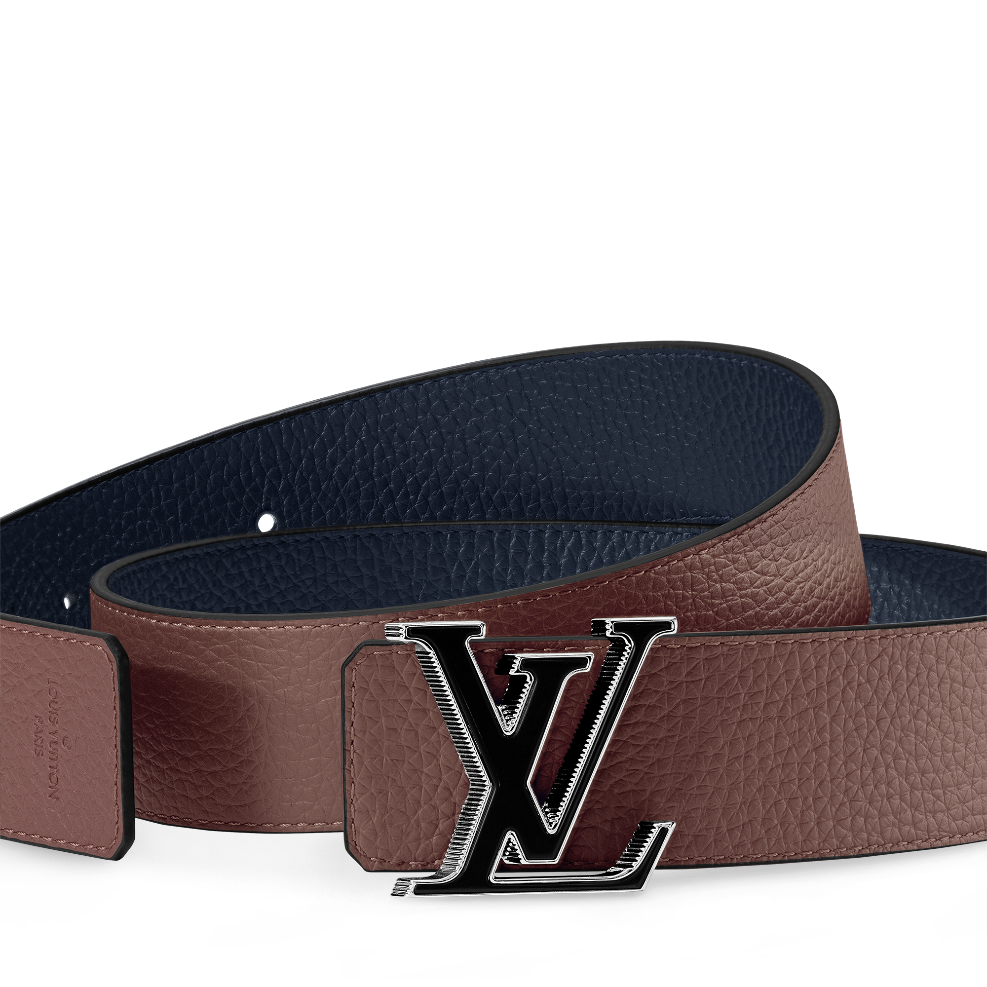 Taurillon Leather Accessories Belts LV Tilt 40mm Reversible Belt | Louis Vuitton ® (Product zoom)
