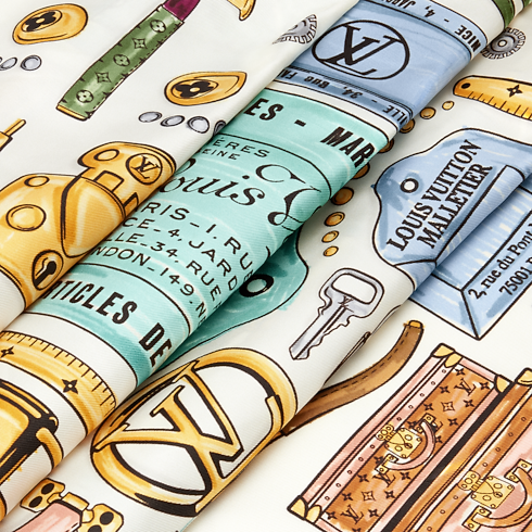 S00 Accessories Silk Squares and Bandeaus LV Tool Box Square 90 | Louis Vuitton ® (Product zoom)
