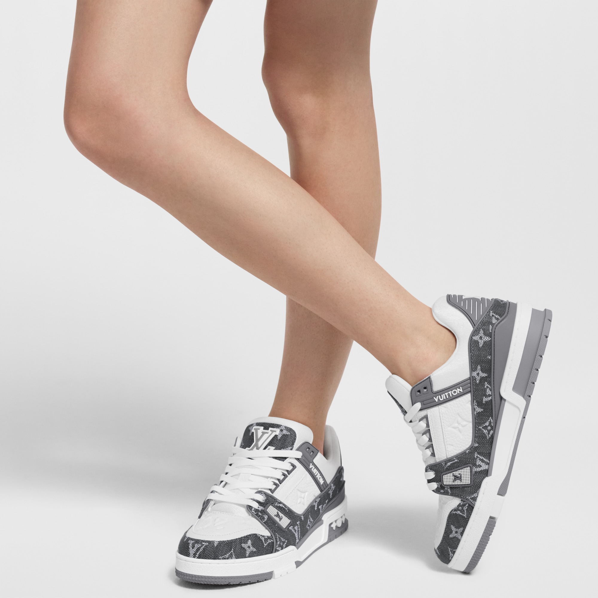  Souliers Sneakers LV Trainer Sneaker | Louis Vuitton ® (Zoom produit)
