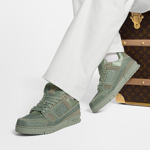 Souliers Sneakers LV Trainer Sneaker | Louis Vuitton ® (Zoom produit)