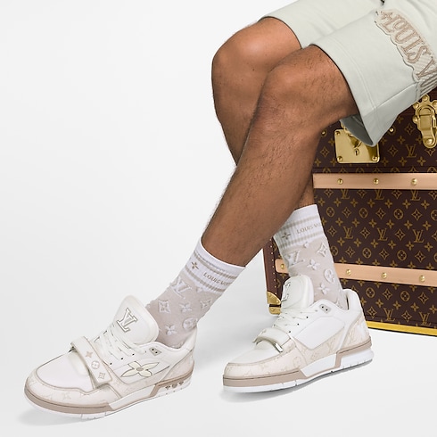 Souliers Sneakers LV Trainer Sneaker | Louis Vuitton ® (Zoom produit)