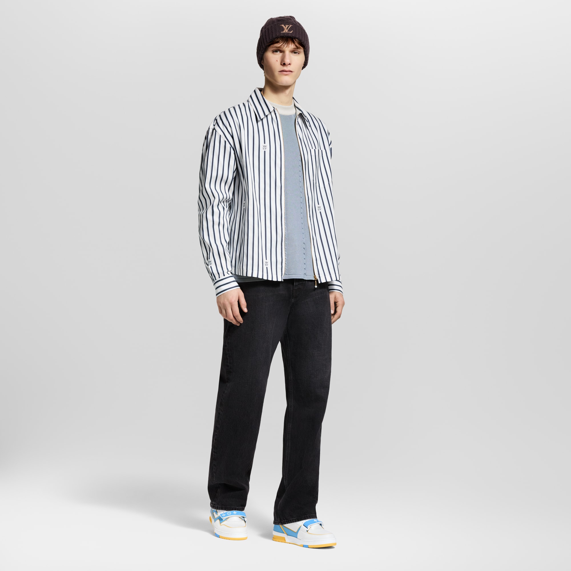  Souliers Sneakers LV Trainer Sneaker | Louis Vuitton ® (Zoom produit)