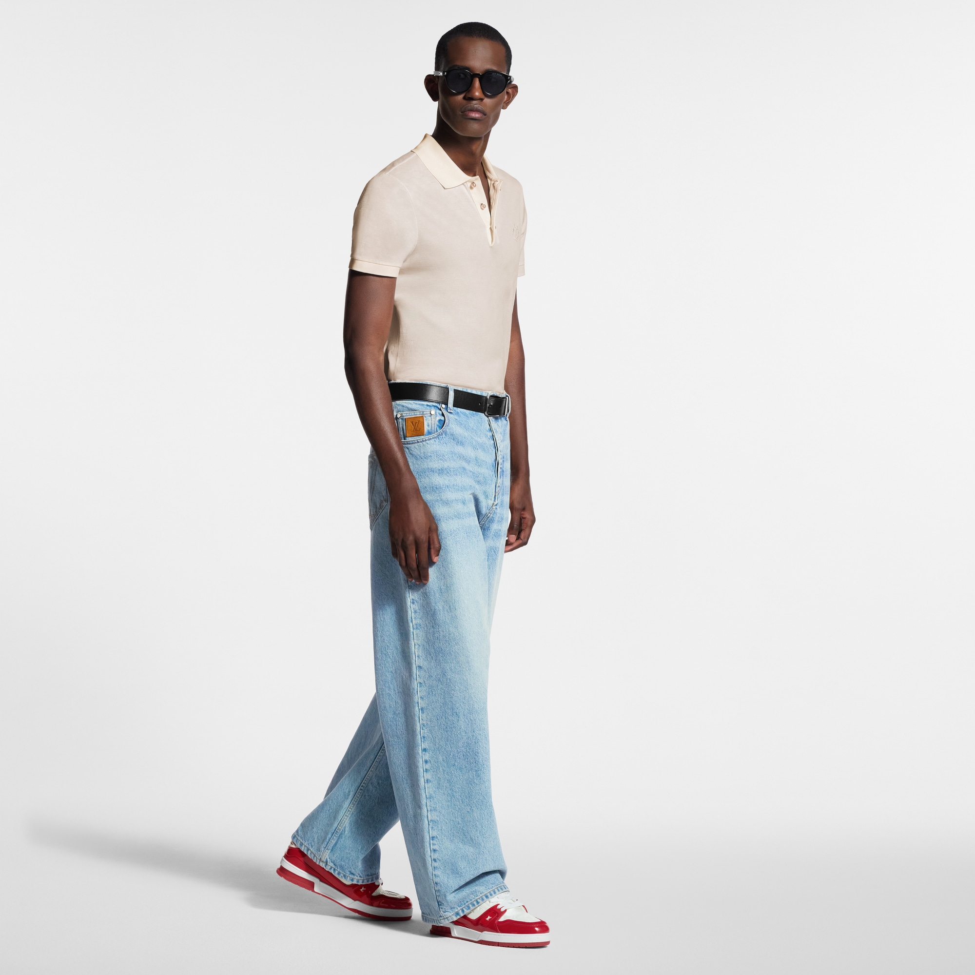  Souliers Sneakers LV Trainer Sneaker | Louis Vuitton ® (Zoom produit)