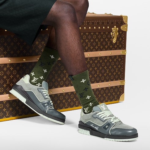 Shoes Sneakers LV Trainer Sneaker | Louis Vuitton ® (Product zoom)