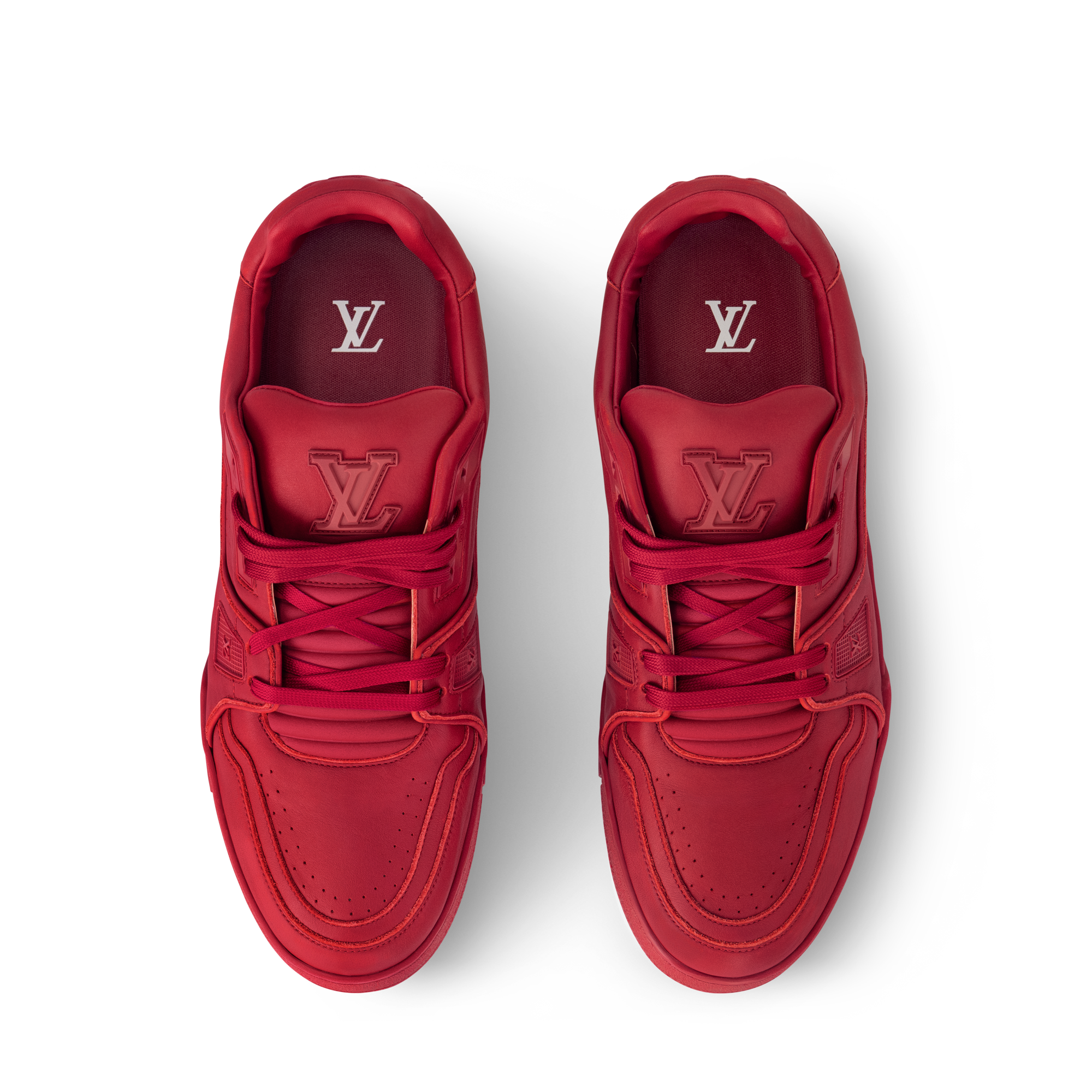  Shoes Sneakers LV Trainer Sneaker Distressed | Louis Vuitton ® (Product zoom)