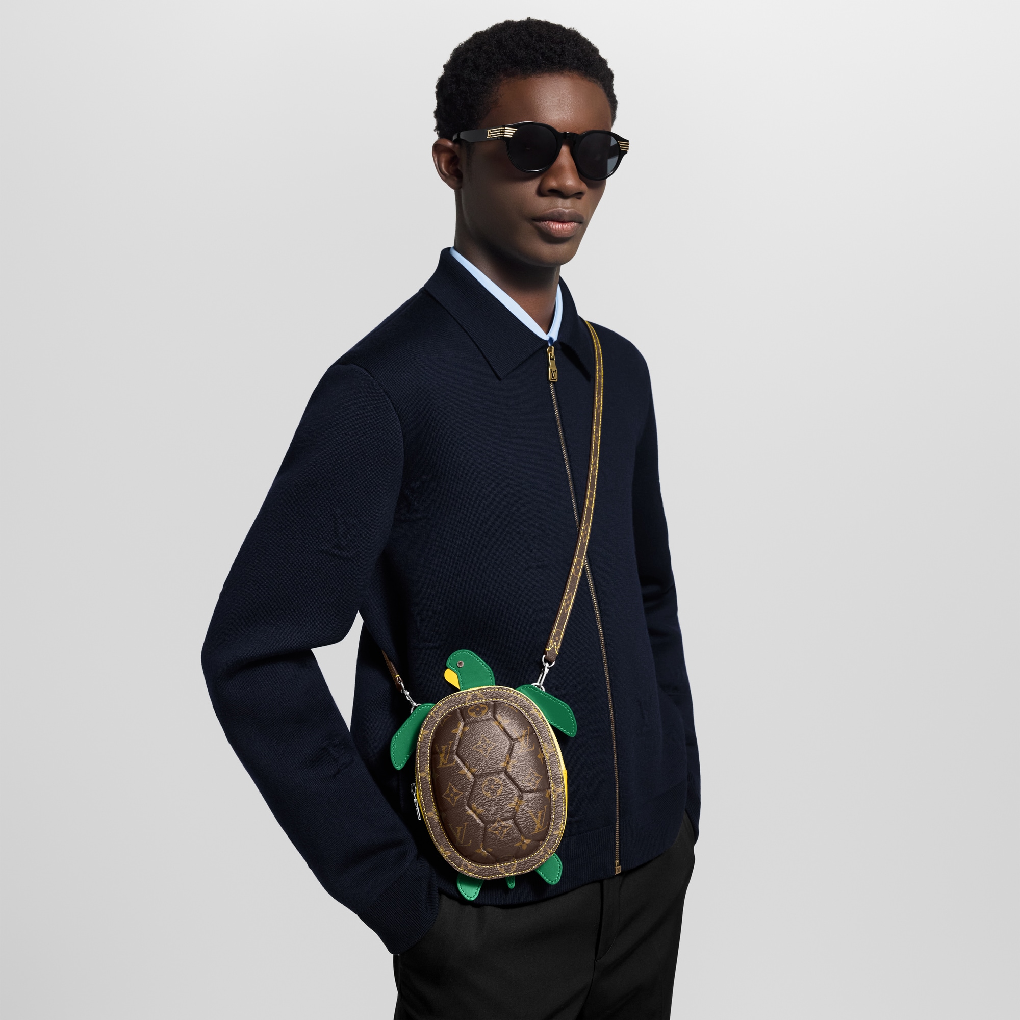 Other Monogram Canvas Small Leather Goods Mini Bags LV Turtle Wearable Wallet | Louis Vuitton ® (Product zoom)