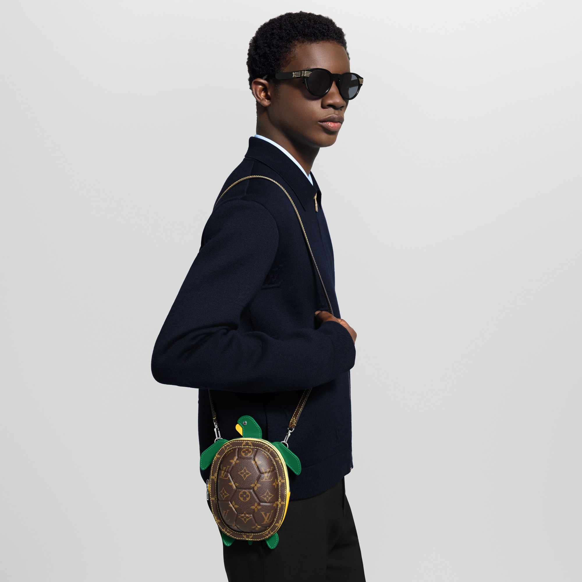 Other Monogram Canvas Small Leather Goods Mini Bags LV Turtle Wearable Wallet | Louis Vuitton ® (Product zoom)