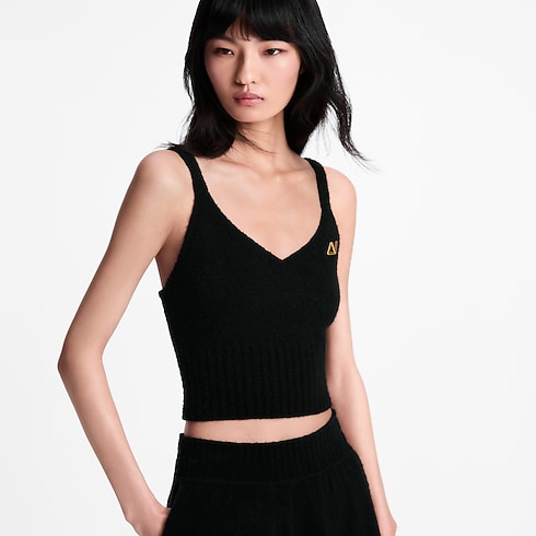 Ready-to-Wear Tops LV Twist Knit Tank Top | Louis Vuitton ® (Product zoom)