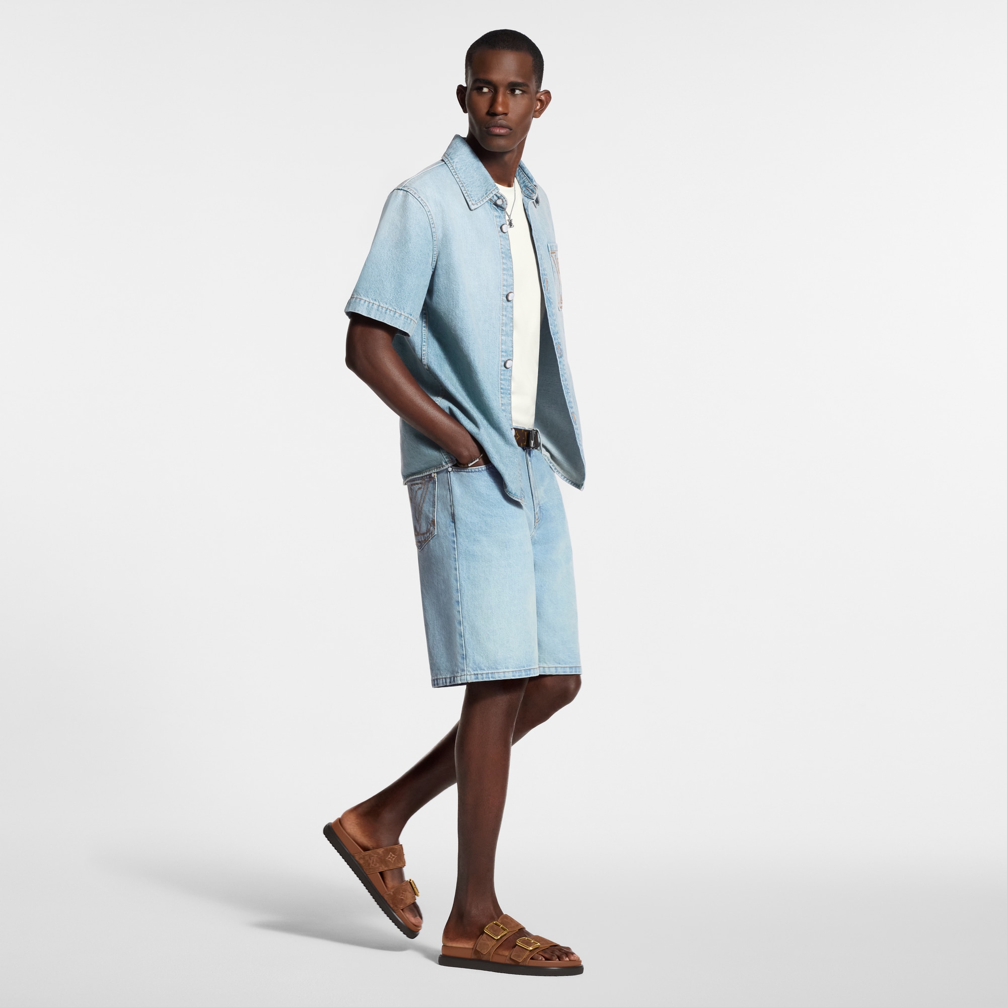  Souliers Sandales LV Venice Mule | Louis Vuitton ® (Zoom produit)