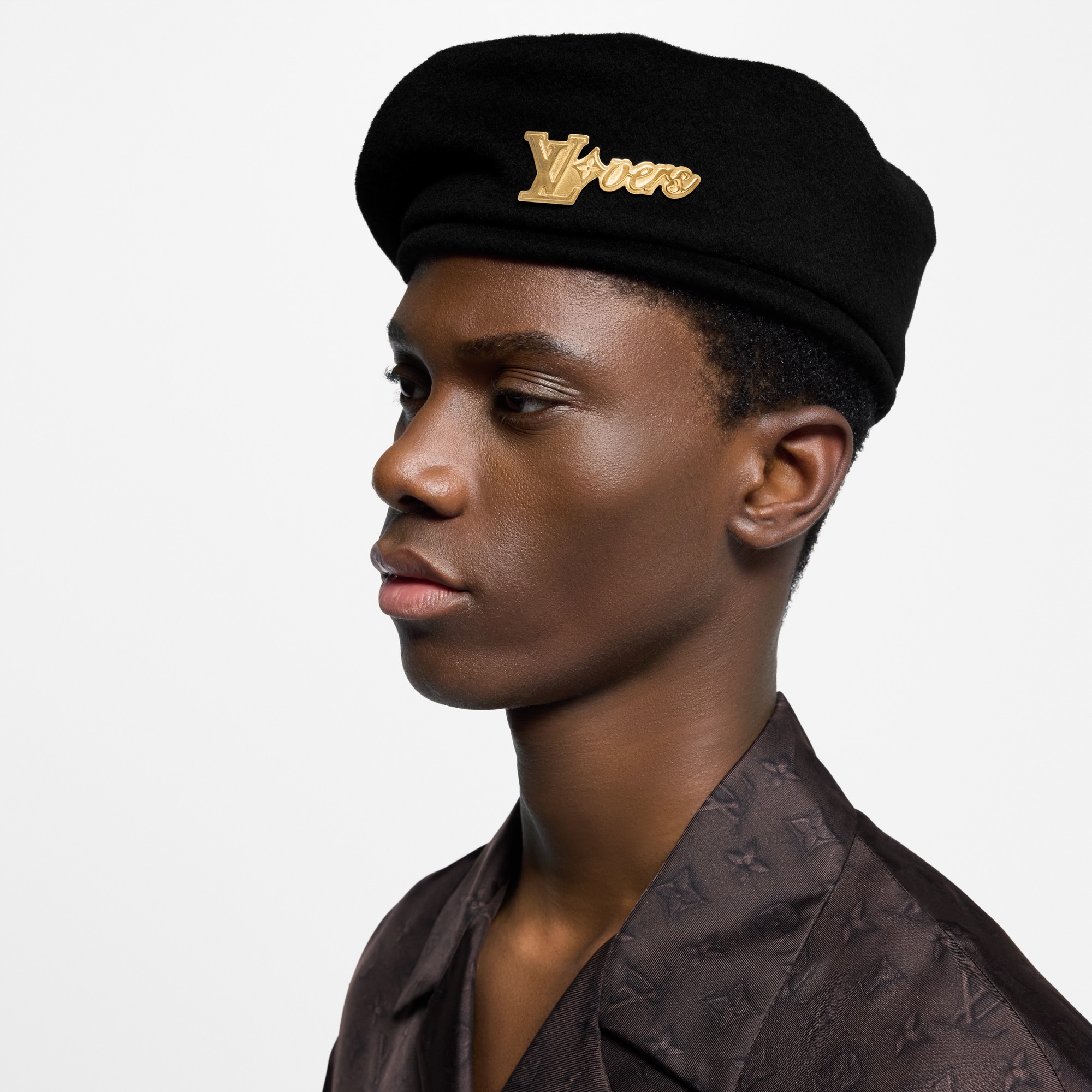 S00 Accessories Hats, Beanies and Gloves LV Vers Beret | Louis Vuitton ® (Product zoom)