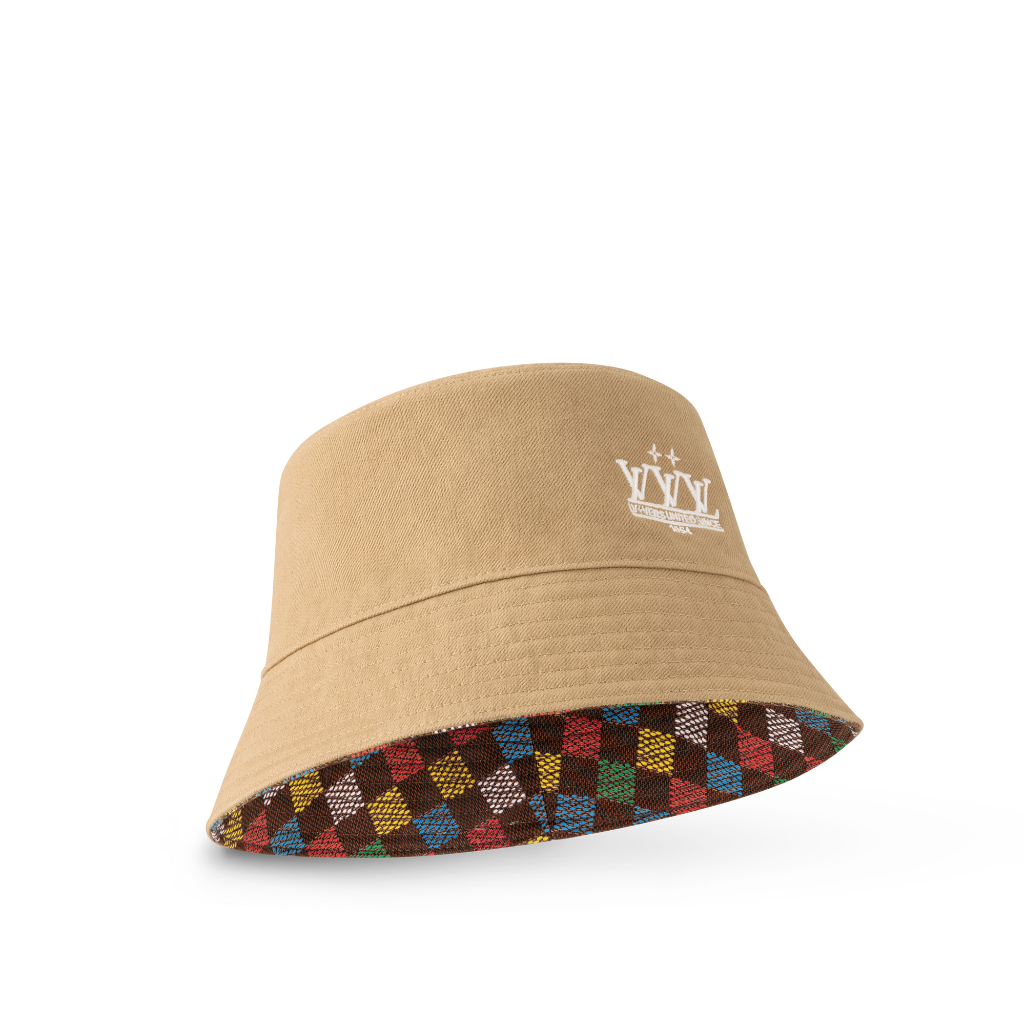 S00 Accessories Hats, Beanies and Gloves LV Vers Damier Reversible Bucket Hat | Louis Vuitton ® (Product zoom)