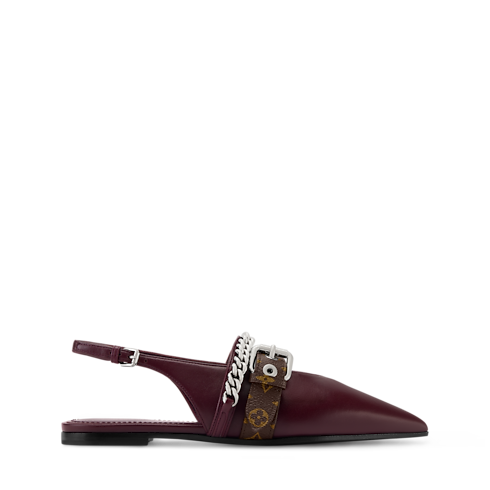 Shoes Loafers and Ballerinas LV Vibe Slingback Flat Ballerina | Louis Vuitton ® (Product zoom)