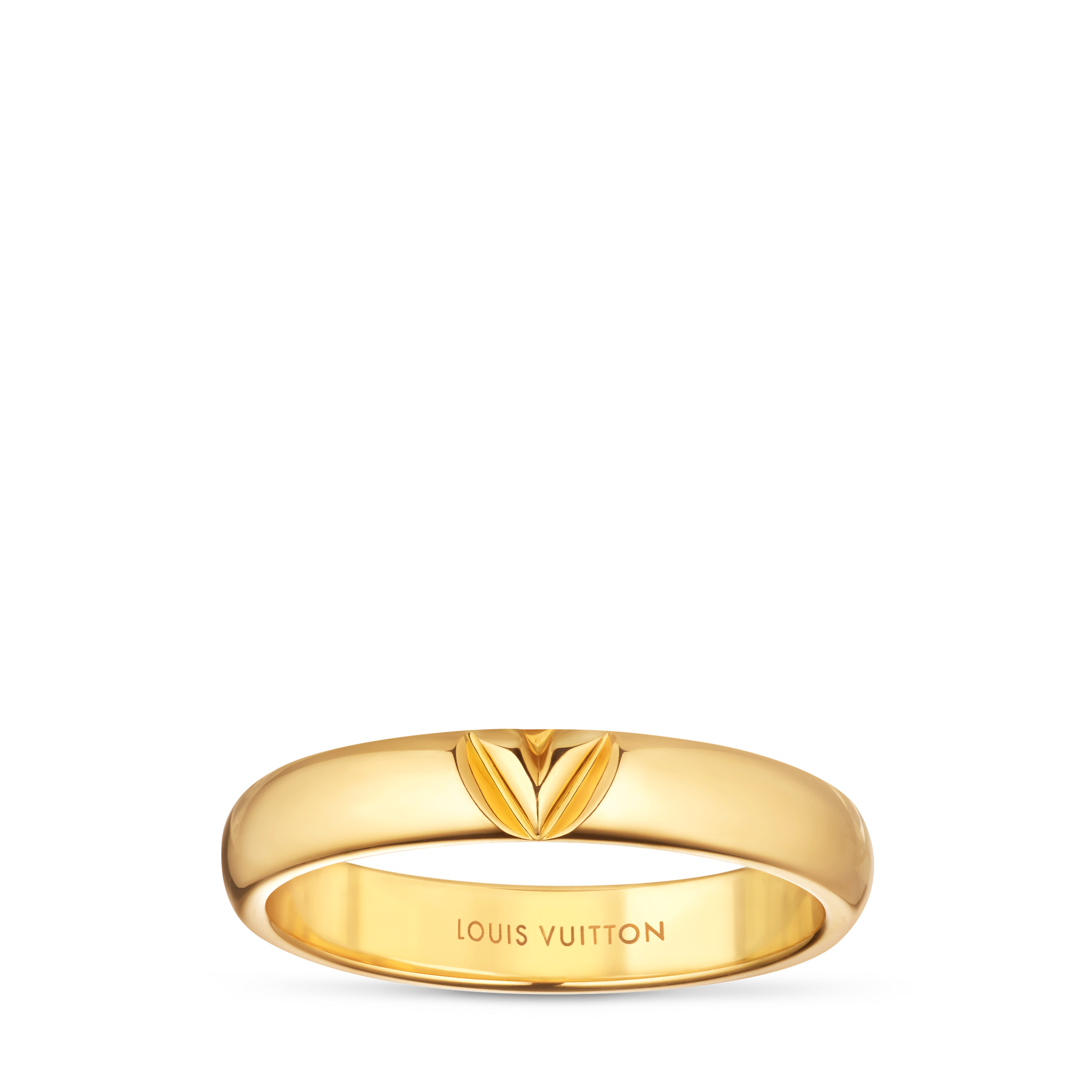  Categories All Fine Jewelry LV Volt Multi Wedding Band, Yellow Gold | Louis Vuitton ® (Product zoom)