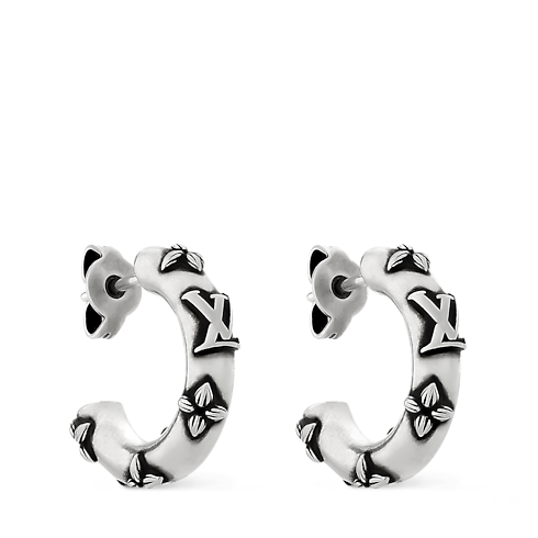 S00 Fashion Jewelry Earrings LV Whisper Hoop Earrings | Louis Vuitton ® (Product zoom)