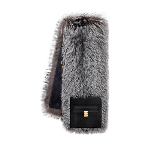 S00 Accessoires Écharpes LV Wonder Fur Scarf | Louis Vuitton ® (Zoom produit)