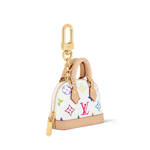 S00 Accessoires Porte-clés et Bijoux de Sac LV x TM - Bijou de sac Micro Alma Monogram Multicolore | Louis Vuitton ® (Zoom produit)