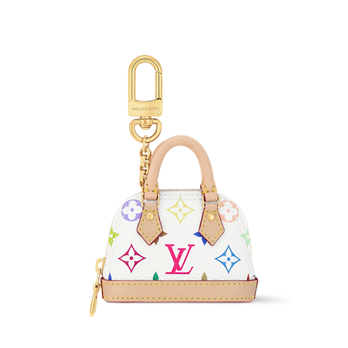 S00 Accessoires Porte-clés et Bijoux de Sac LV x TM - Bijou de sac Micro Alma Monogram Multicolore | Louis Vuitton ® (Zoom produit)