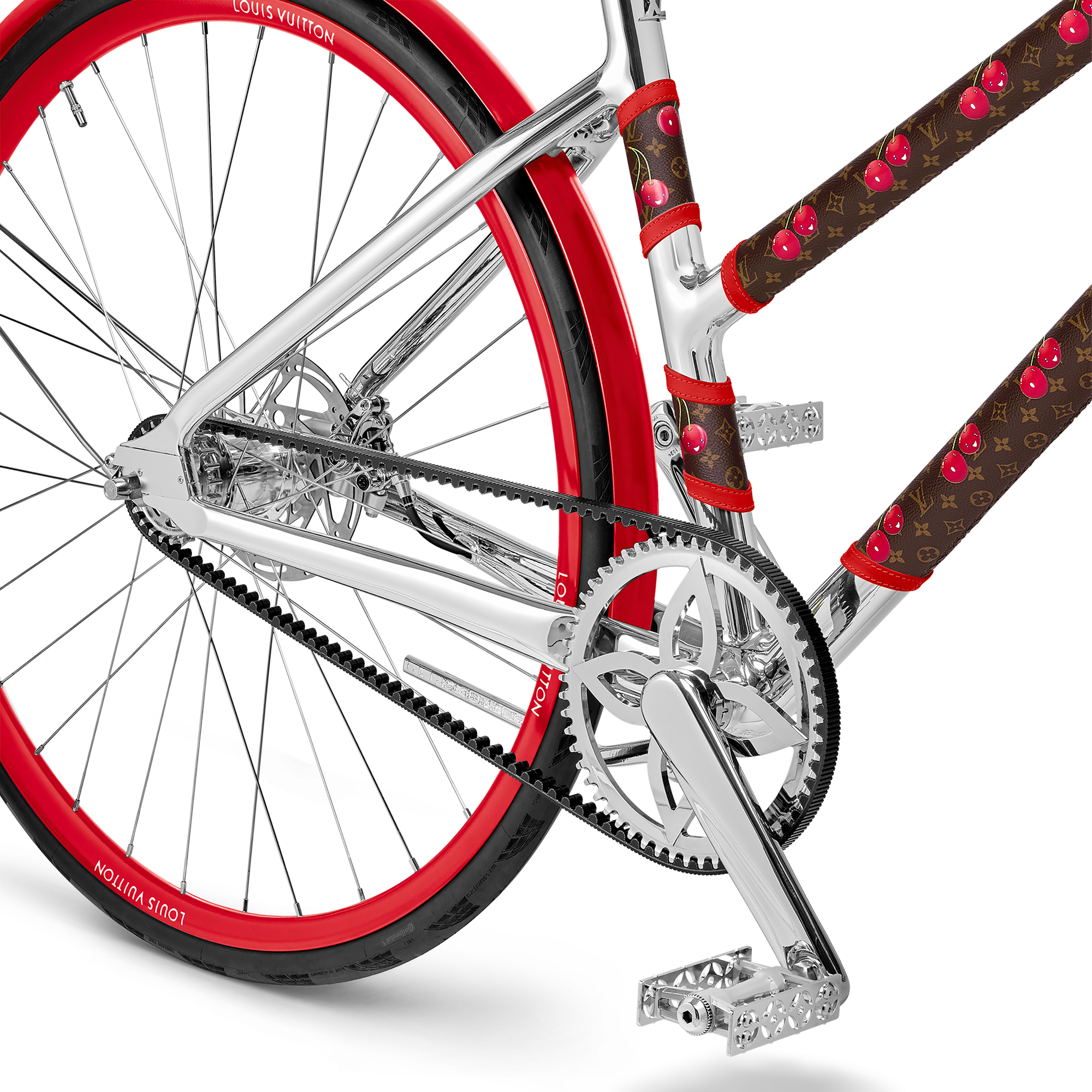 Monogram Cerises Articles de sport } LV x TM - Vélo MM | Louis Vuitton ® (Zoom produit)