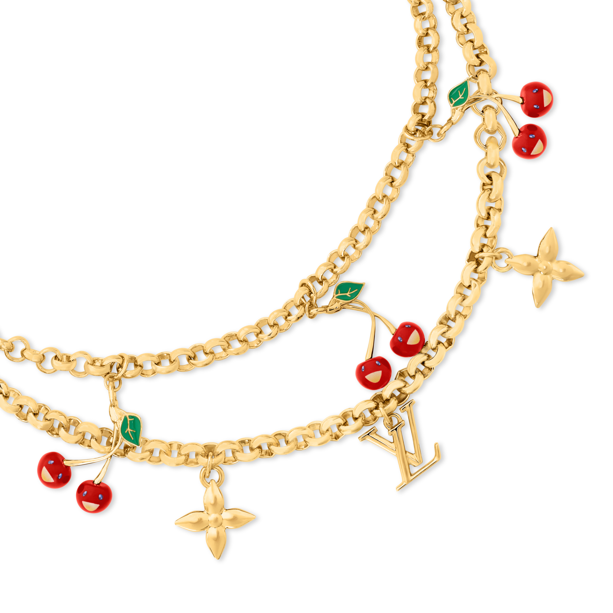 S00 Fashion Jewelry Necklaces and Pendants LV x TM Cerise Necklace | Louis Vuitton ® (Product zoom)