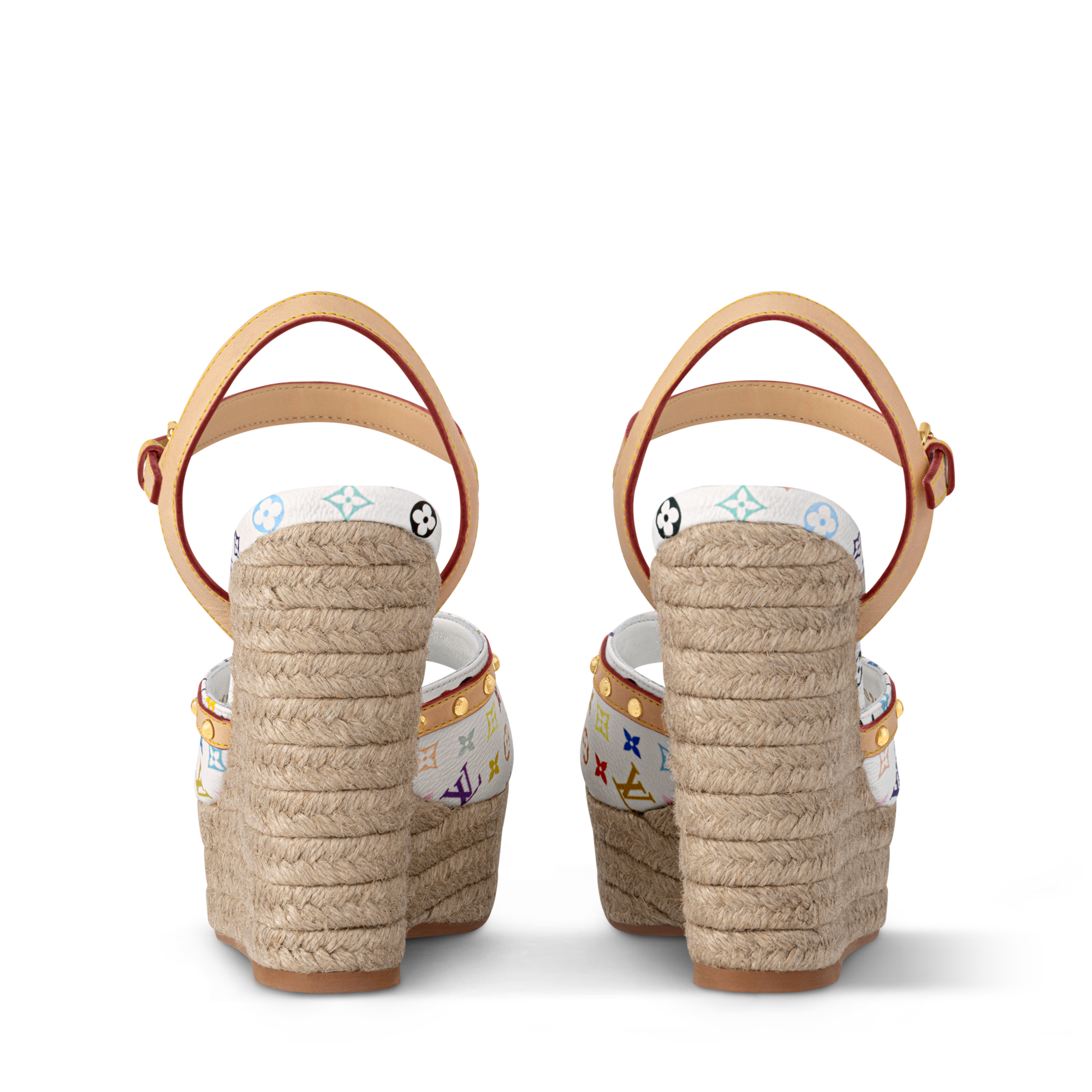  Shoes Sandals and Espadrilles  LV x TM Helios Wedge Sandal | Louis Vuitton ® (Product zoom)