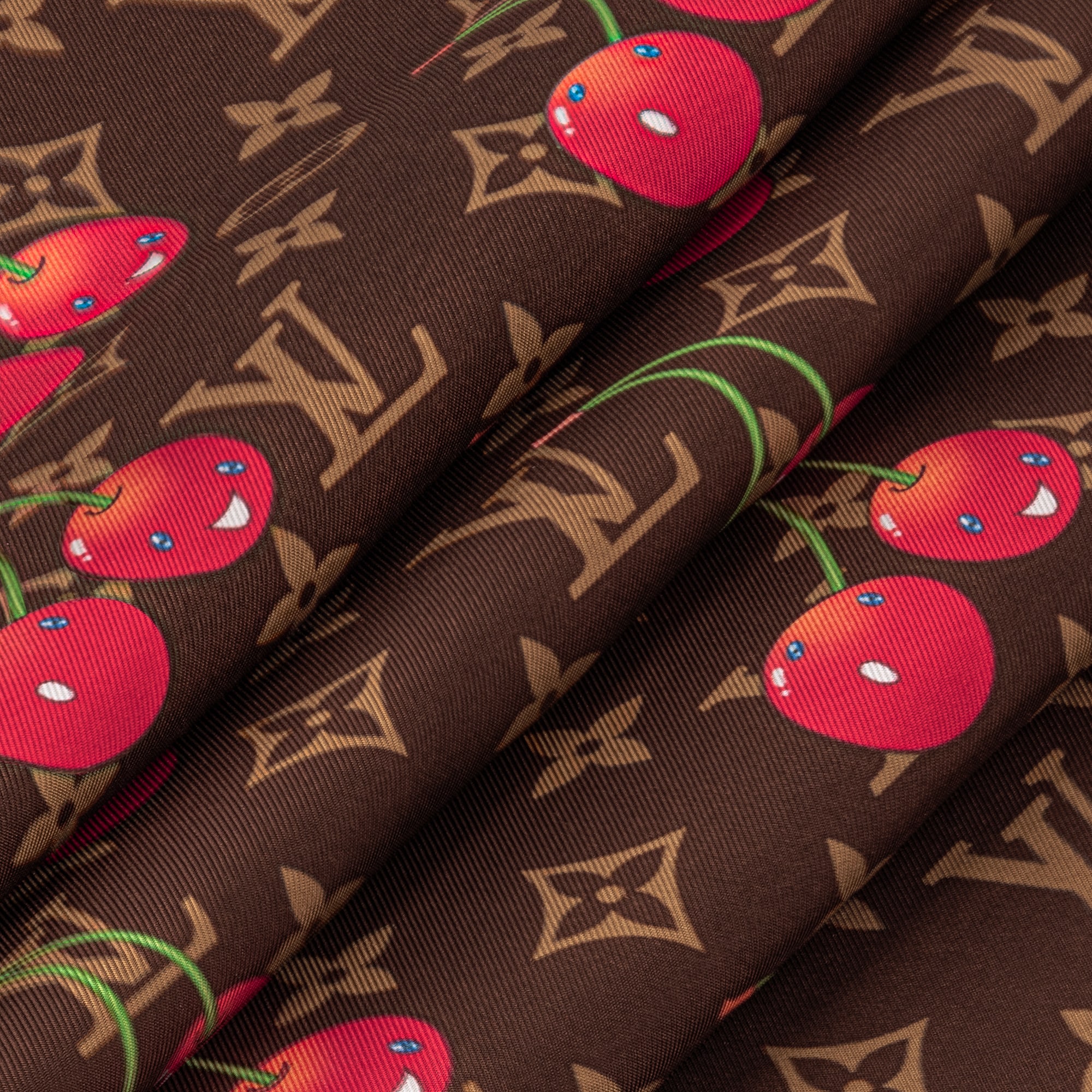 S00 Accessories Silk Squares and Bandeaus  LV x TM Monogram Cerise Square 90 | Louis Vuitton ® (Product zoom)