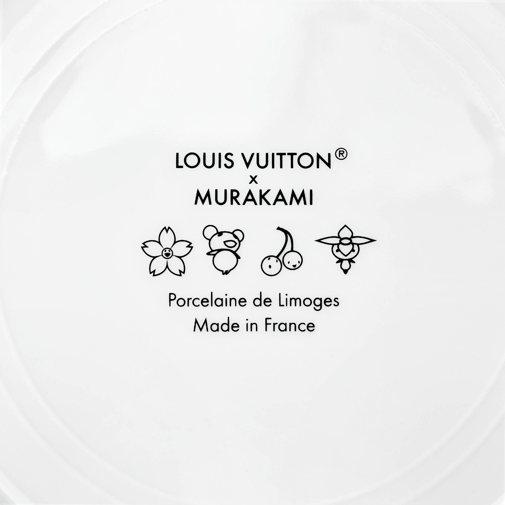 Monogram Cerises Home and Art of Dining Art of Dining LV x TM Set of 2 Dessert Plates | Louis Vuitton ® (Product zoom)