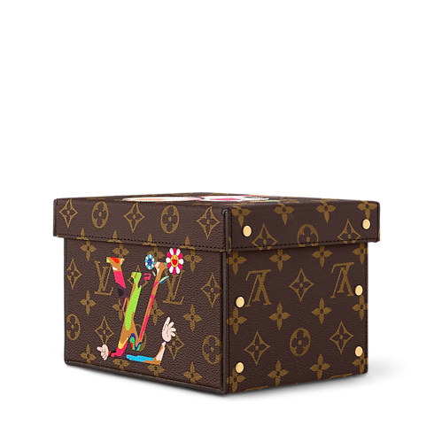 Library and Stationery Hard Cover Books LV x TM Superflat Characters Cardboard Box | Louis Vuitton ® (Product zoom)