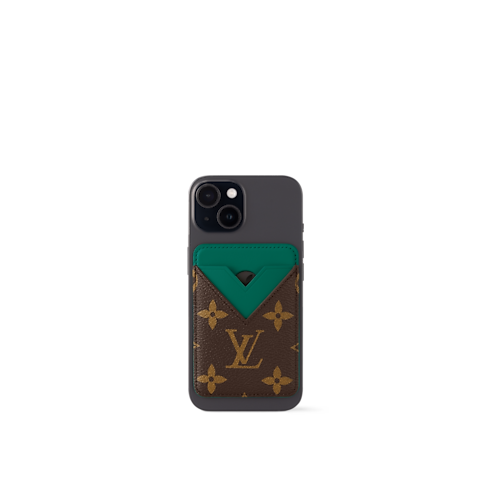 Monogram Tech Objects and Accessories Smartphone Accessories Magnetic Card Holder | Louis Vuitton ® (Product zoom)