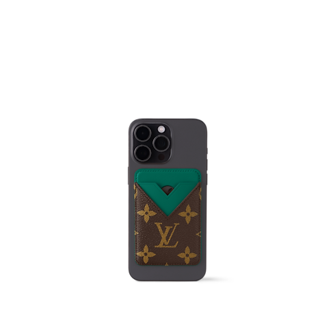 Monogram Tech Objects and Accessories Smartphone Accessories Magnetic Card Holder | Louis Vuitton ® (Product zoom)