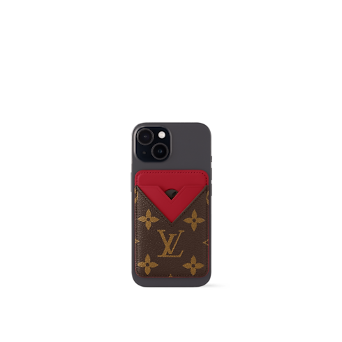 Monogram Tech Objects and Accessories Smartphone Accessories Magnetic Card Holder | Louis Vuitton ® (Product zoom)