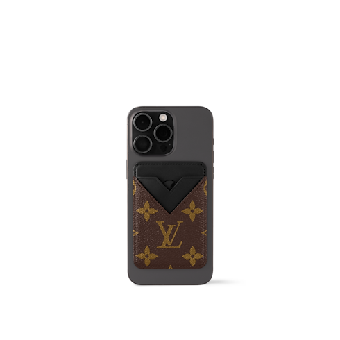 Monogram Tech Objects and Accessories Smartphone Accessories Magnetic Card Holder | Louis Vuitton ® (Product zoom)