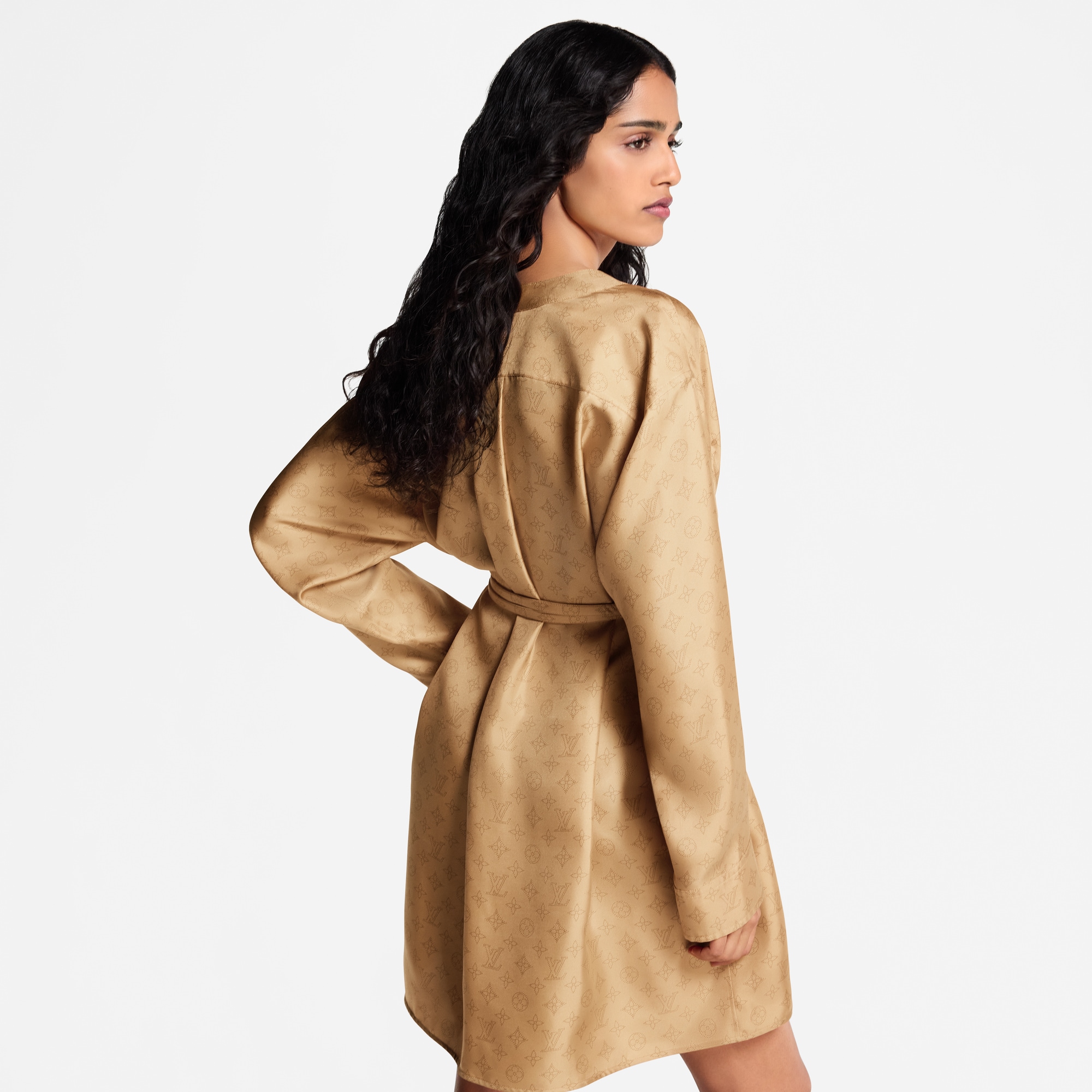  Ready-to-Wear Dresses Mahina Button Front Dress | Louis Vuitton ® (Product zoom)