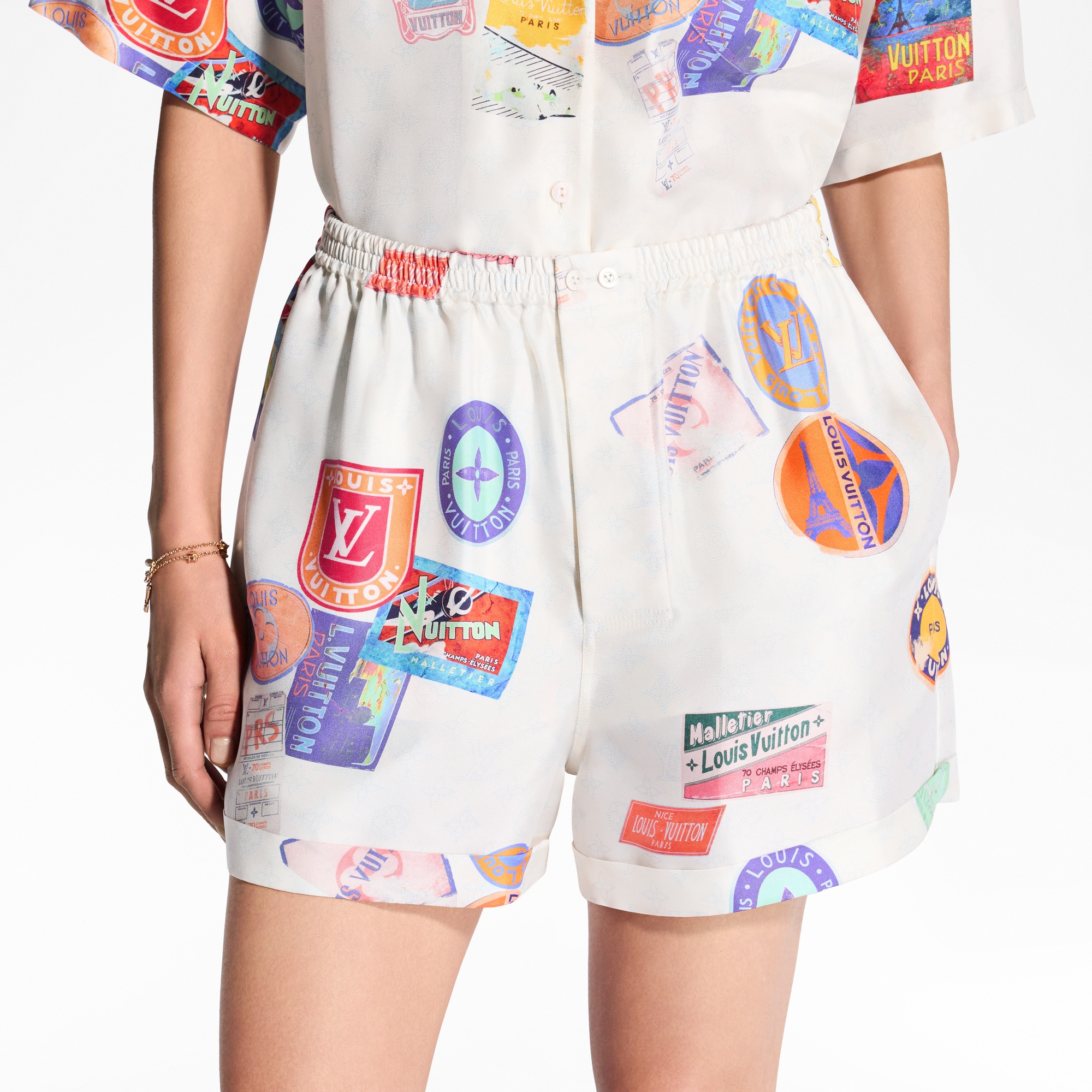  Ready-to-Wear Skirts and Shorts Mahina Patch Boxer Shorts | Louis Vuitton ® (Product zoom)