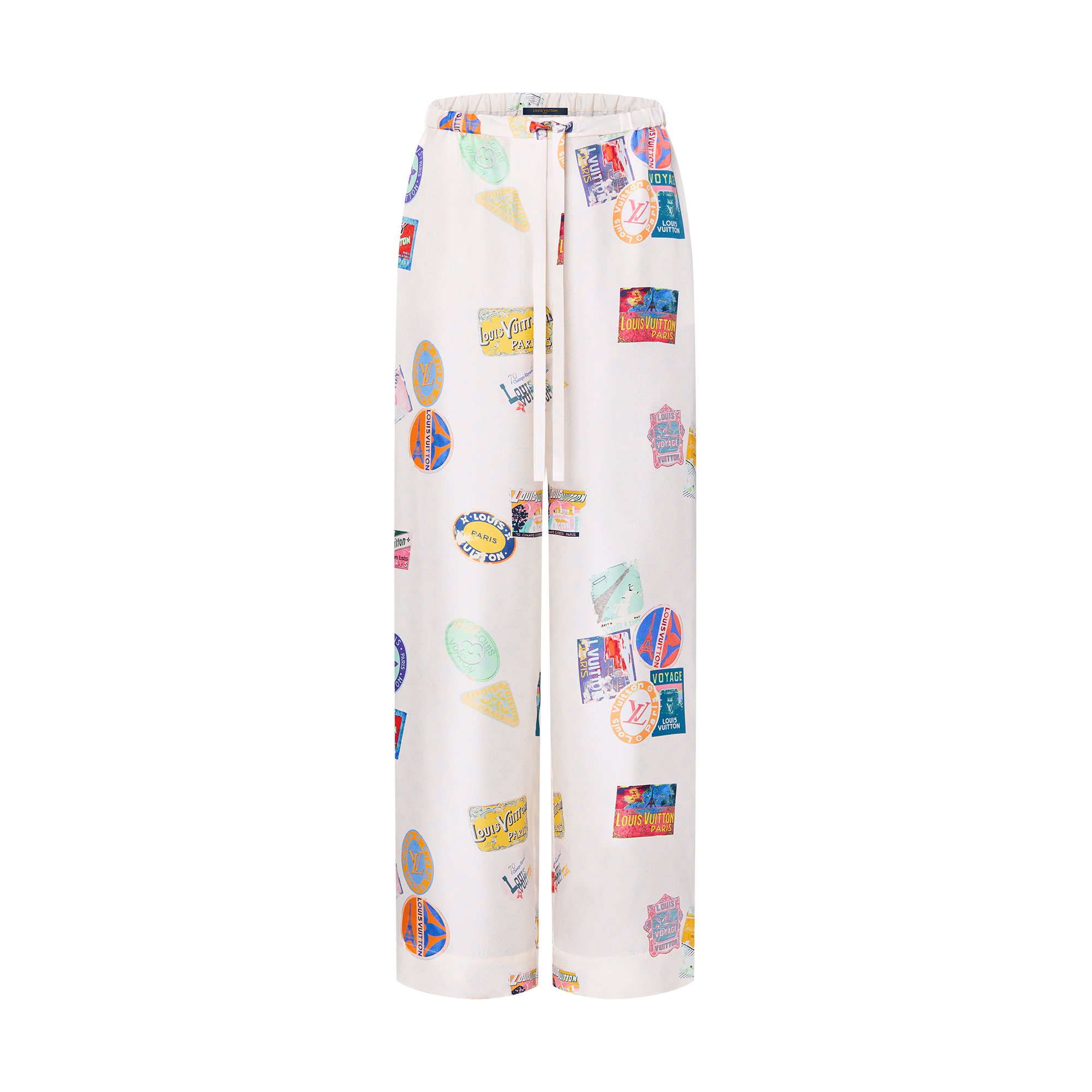  Ready-to-Wear Pants Mahina Patch Pajama Pants | Louis Vuitton ® (Product zoom)