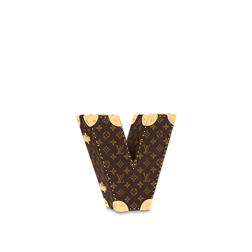 Monogram Rigides Letter Trunks Malle Lettre V | Louis Vuitton ® (Zoom produit)