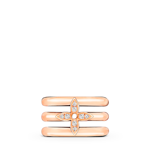 Catégories Boucles d'Oreilles Puce d'oreille Idylle Blossom, or rose et diamants - Vendue à l'unité | Louis Vuitton ®