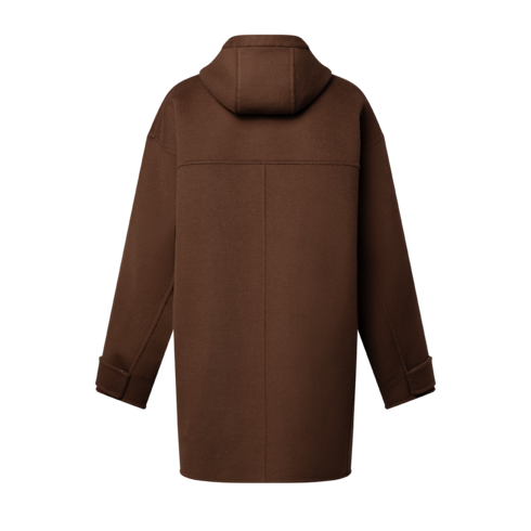 Prêt-à-Porter Manteaux et Vestes Manteau boutonné à capuche | Louis Vuitton ® (Zoom produit)
