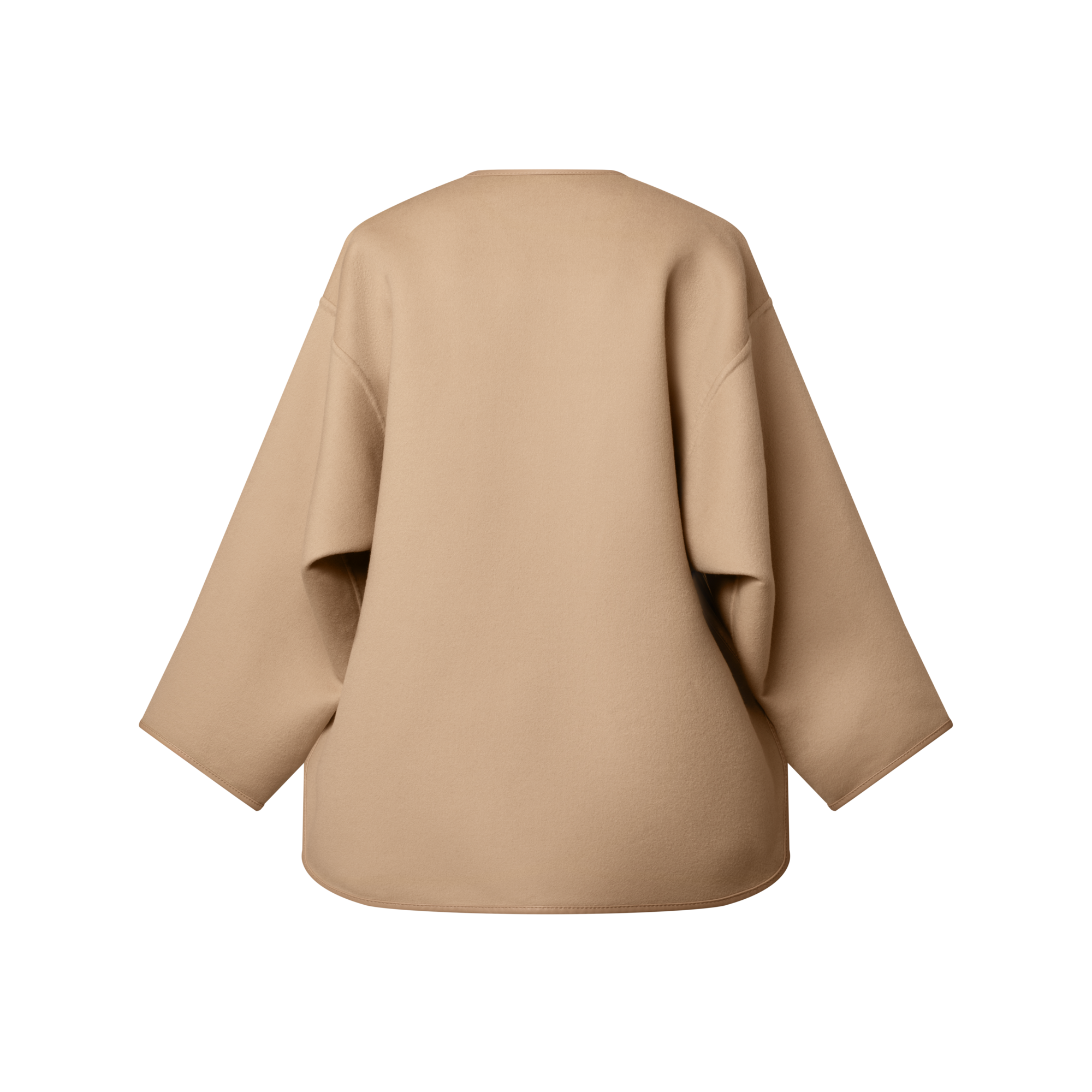  Prêt-à-Porter Manteaux et Vestes Manteau long double-face à attache œillet | Louis Vuitton ® (Zoom produit)