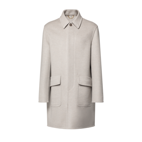Prêt-à-Porter Manteaux et Blousons Manteau trois-quarts en cachemire double-face | Louis Vuitton ® (Zoom produit)