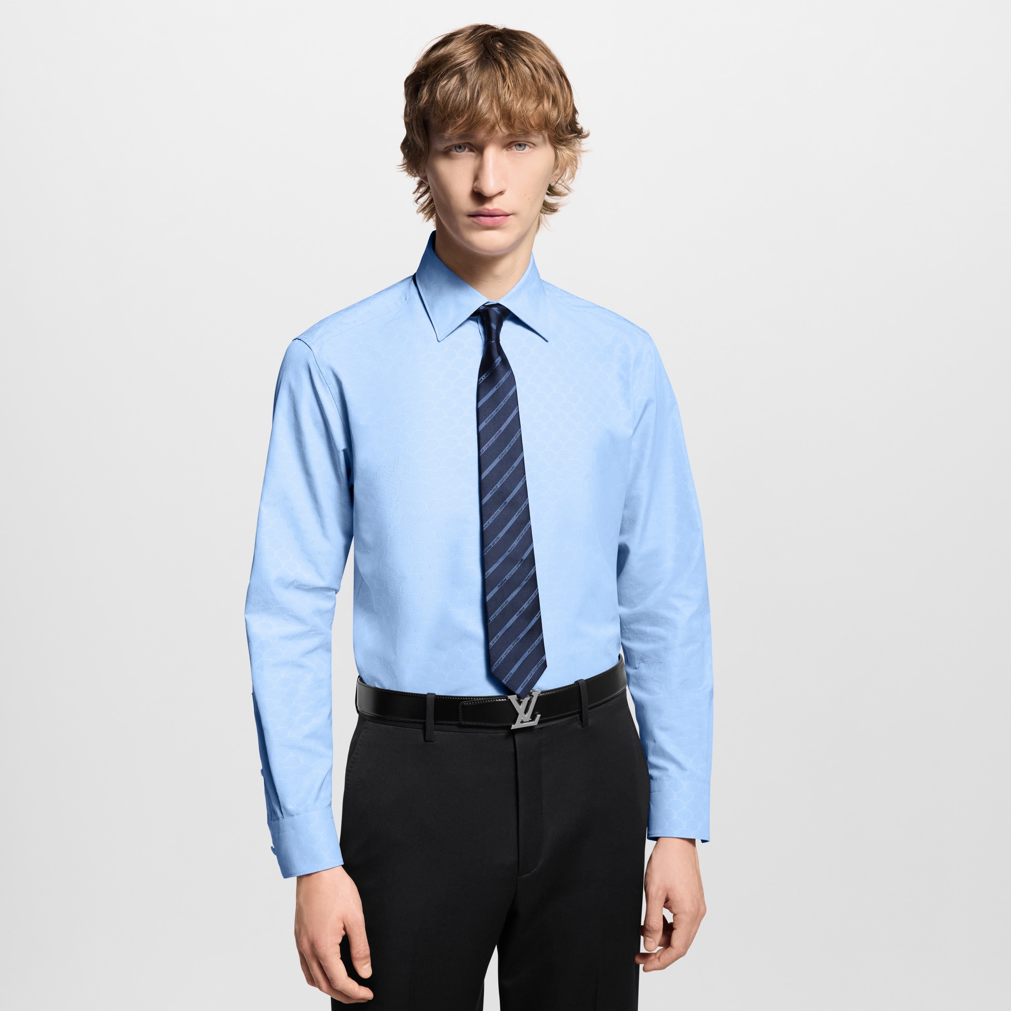 S00 Accessories Ties and Pocket Squares Marque L.Vuitton Deposée Stripes Tie | Louis Vuitton ® (Product zoom)