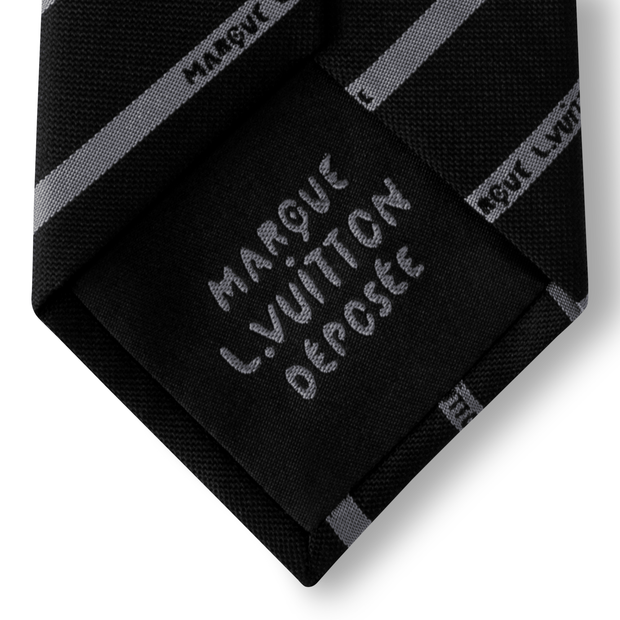 S00 Accessories Ties and Pocket Squares Marque L.Vuitton Deposée Stripes Tie | Louis Vuitton ® (Product zoom)