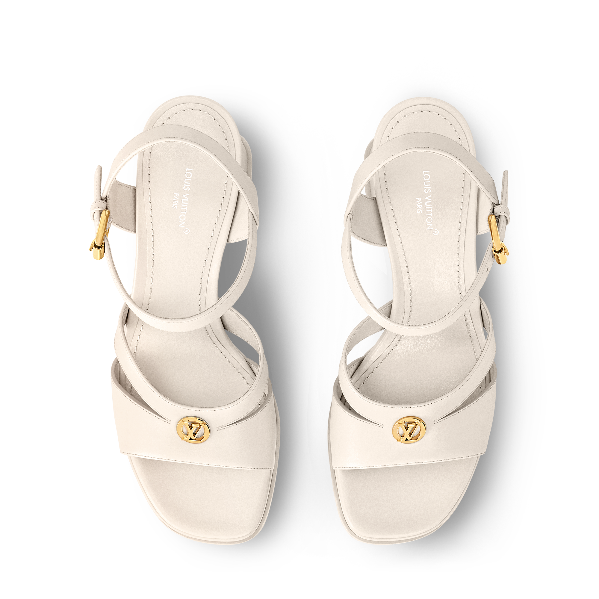  Shoes Sandals and Espadrilles  Maya Heeled Platform Sandal | Louis Vuitton ® (Product zoom)