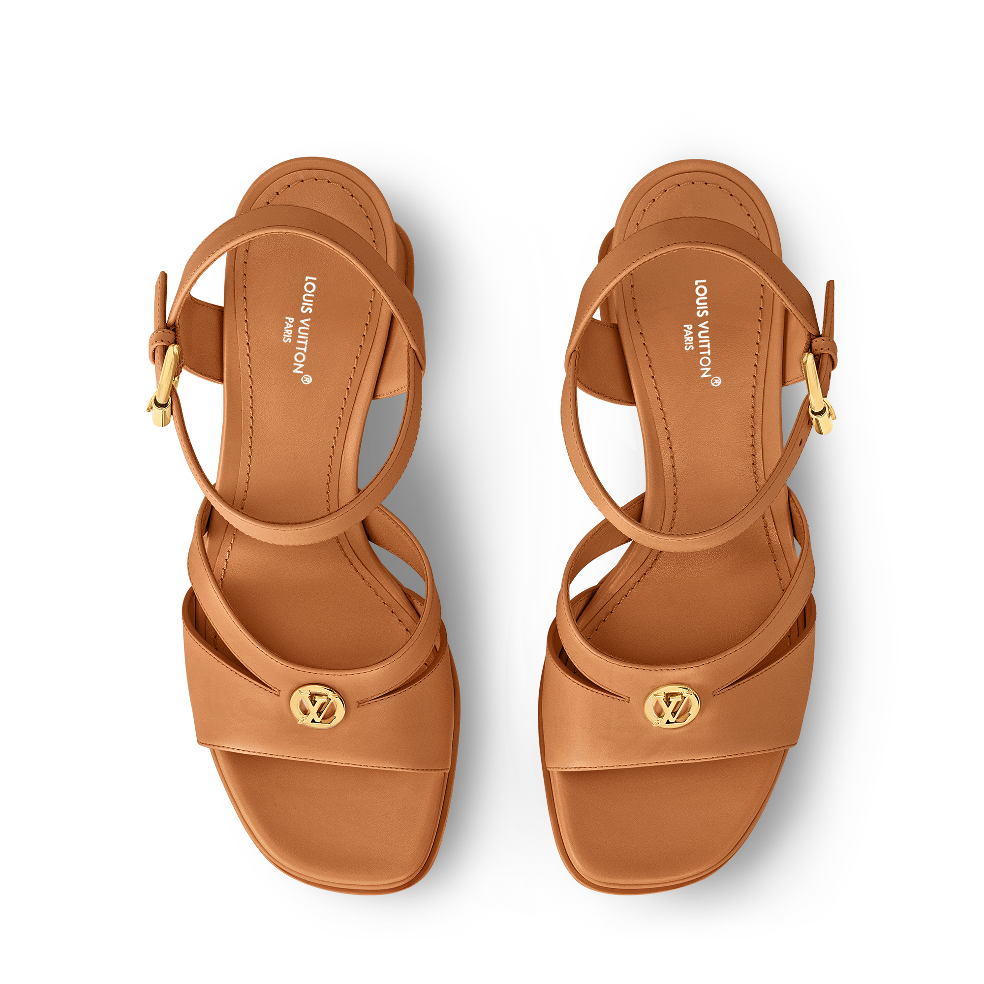  Shoes Sandals and Espadrilles  Maya Heeled Platform Sandal | Louis Vuitton ® (Product zoom)