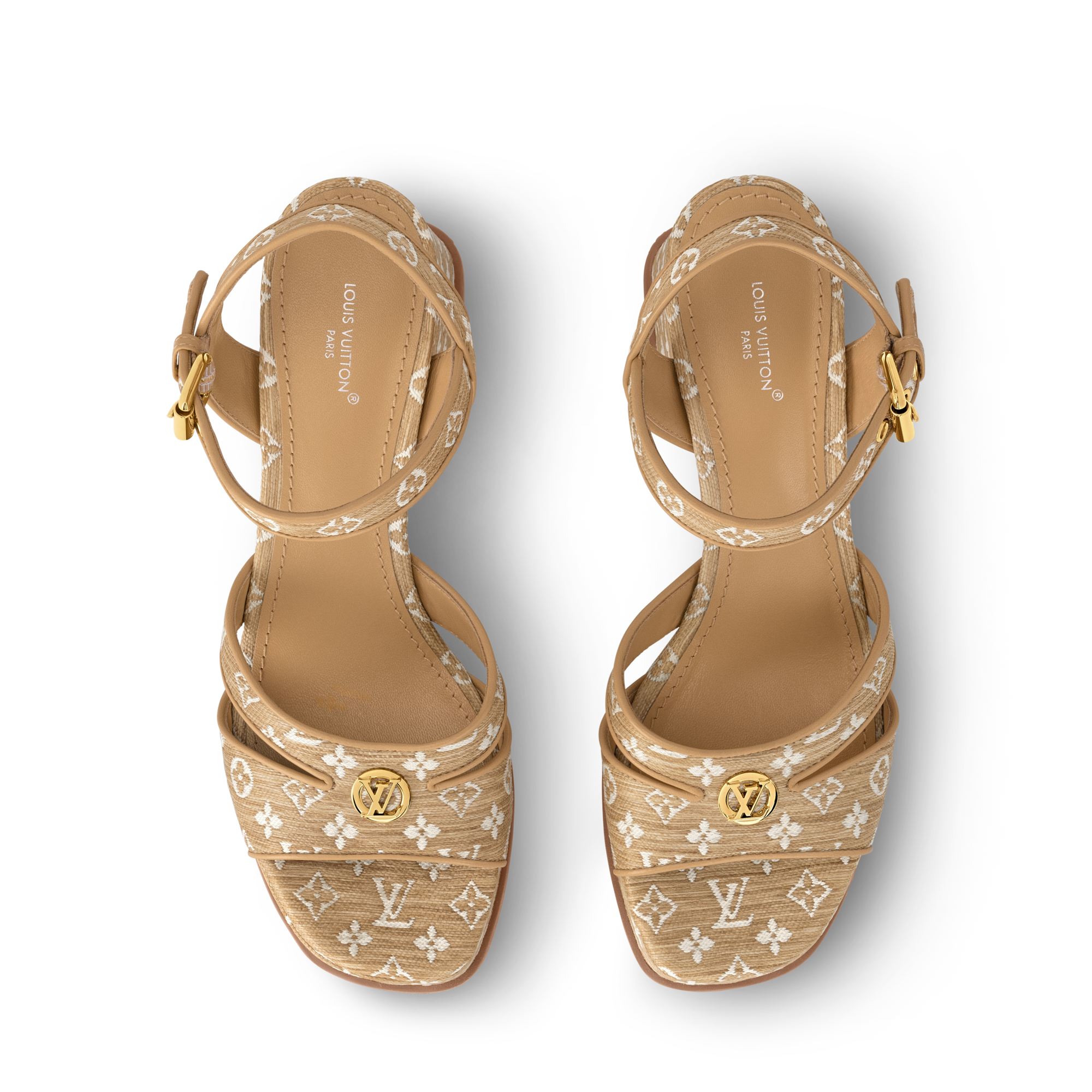  Shoes Sandals and Espadrilles  Maya Platform Sandal | Louis Vuitton ® (Product zoom)