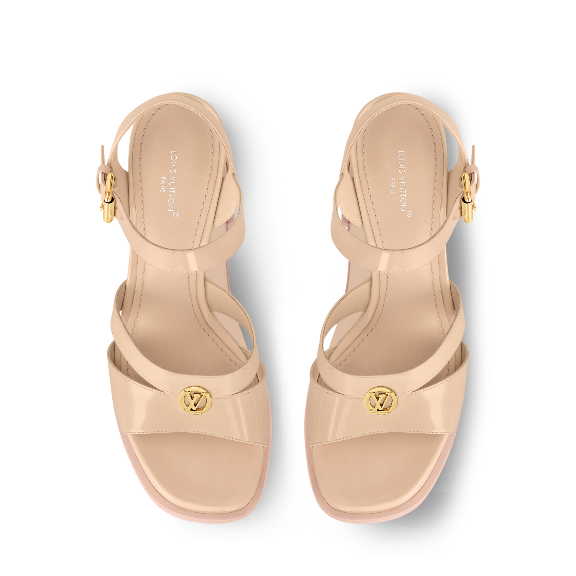 Shoes Sandals and Espadrilles  Maya Wedge Sandal | Louis Vuitton ® (Product zoom)