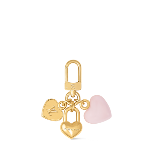S00 Accessories Key Holders and Bag Charms Micro Charms LV Heart Key Holder | Louis Vuitton ® (Product zoom)